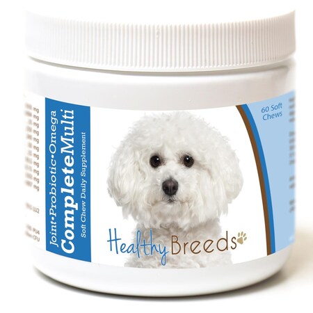 Healthy Breeds Bichon Frise All in One Multivitamin Soft Chew, 60PK 192959007410